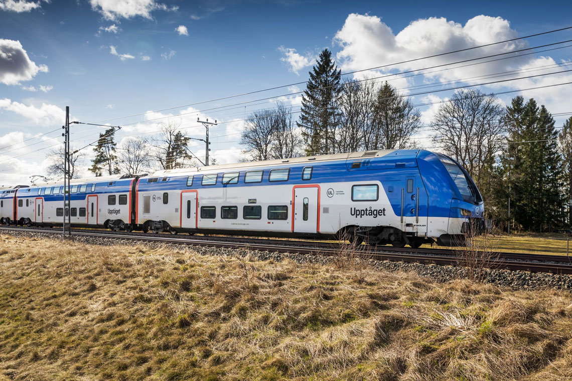 Upptåget i Mälartågs färger